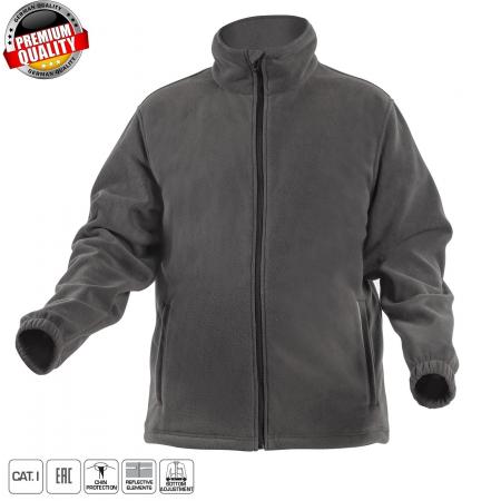 HASE Толстовка флисовая, цвет графит, размер 2XL HT5K372-2XL - 1
