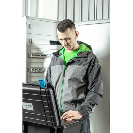 HEINER Куртка водостойкая темно-серая/зеленая XL (54) HT5K249-XL - 1