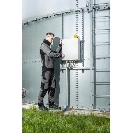 TAUBER Куртка рабочая 4-way stretch темно-серая 3XL (58) HT5K811-3XL - 1