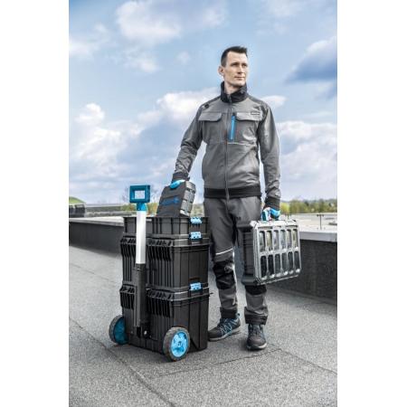 TAUBER Брюки рабочие 4-way stretch темно-серые 3XL (58) HT5K812-3XL - 1
