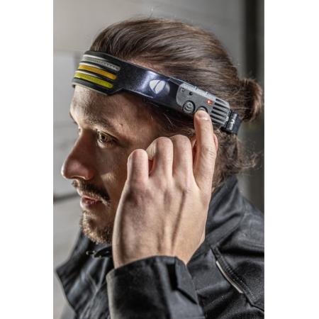 Налобный фонарик COB USB, 10 функции HT1E427 - 1