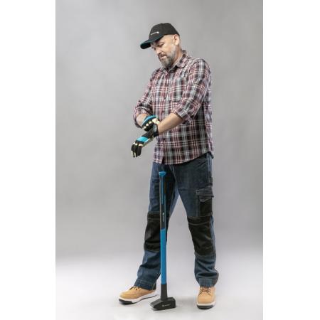 EMS Брюки рабочие джинсовые синие XL (54) HT5K355-1-XL - 1