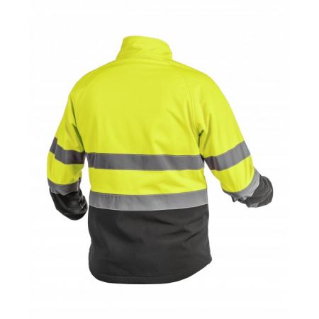 EXTER Куртка сигнальная SOFTSHELL желтая S (48) HT5K335-S - 1