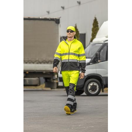 EXTER Куртка сигнальная SOFTSHELL желтая M (50) HT5K335-M - 1