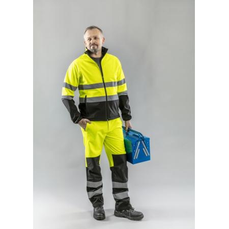 TRAUN Брюки сигнальные SOFTSHELL желтые L (52) HT5K337-L - 1