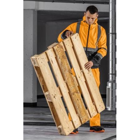 NIMS Куртка сигнальная с капюшоном водостойкая оранжевая S (48) HT5K341-S - 1