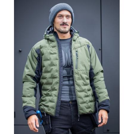 PAUL yтепленная куртка с капюшоном оливковый M (50) HT5K924-M - 1