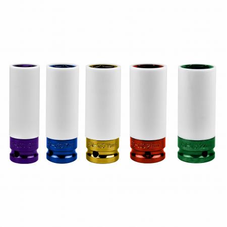 Набор ударных головок 1/2", 5 предметов, CRMO, "БелАК" БАК.07126 - 1