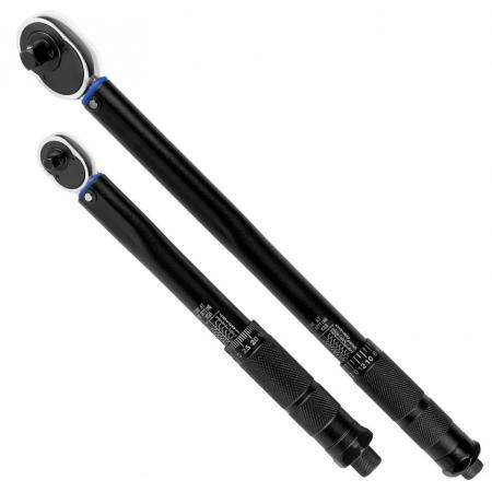 Набор ключей динамометрических  1/2" (20-230 Нм), 1/4" (3-33 Нм) (с удлинителем и переходником 1/2 на 3/8) "БелАК" БАК.07224 - 1