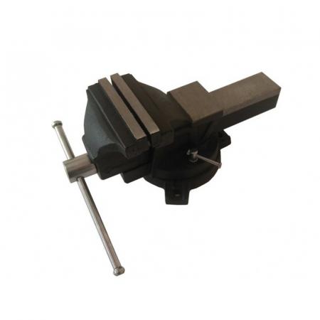 Тиски стальные поворотные с наковальней  4"-100мм FK-6540104 - 1