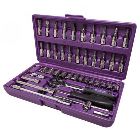 Набор инструментов 46пр. 1/4" (6гр.) 2462-5 - 1