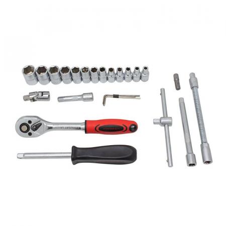 Набор инструмента 46пр. 1/4''(6-гран.)(4-14мм) FK-2462-5 - 1