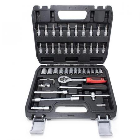 Набор инструмента 46пр. 1/4''(6-гран.)(4-14мм) FK-2462-5 - 1