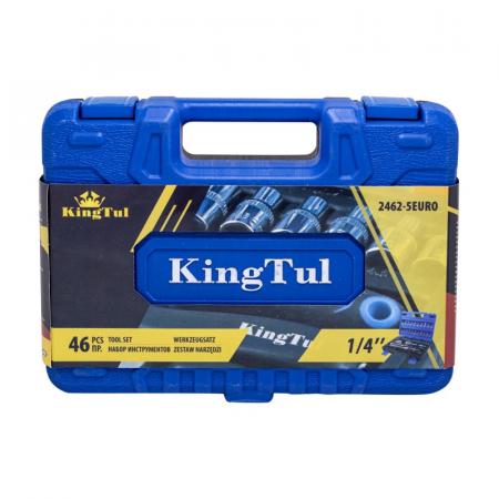 Набор инструмента 46пр. 1/4''(6-гран.)(4-14мм) KT-2462-5 EURO - 1