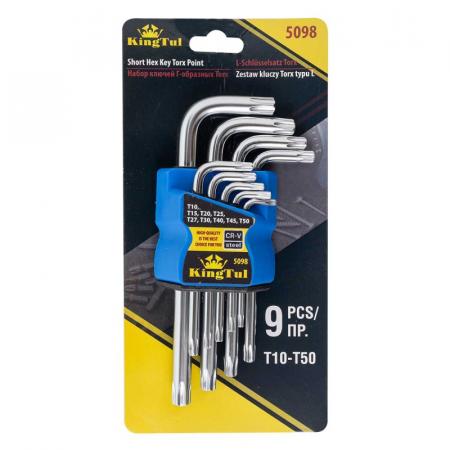 Набор ключей Г-образных Torx 9пр. KT-5098 - 1