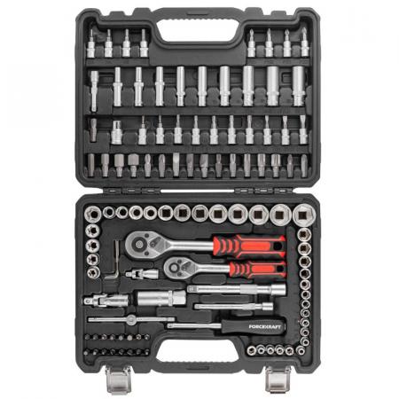 Набор инструментов 108 пр. 1/4" 3/8"(6гр.)(4-22мм) FK-41082-5DS-м - 1