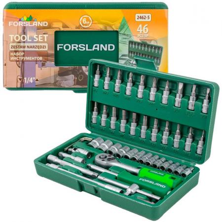 Набор инструментов 46 пр. Forsland-2462-5 - 1