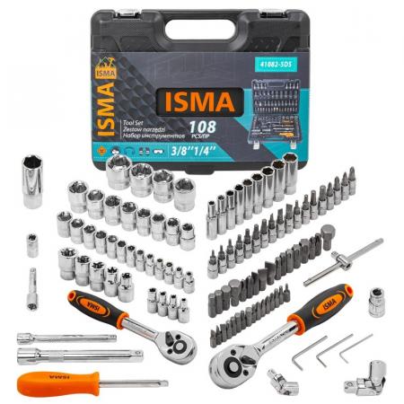 Набор инструментов 108 пр. ISMA-41082-5DS-м - 1
