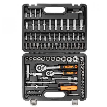 Набор инструментов 94 пр. ISMA-4941-5DS-м - 1