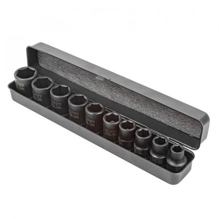 Набор головок ударных 1/2" 10пр.(6-гран) (8,10,12,13,14,17,19,21,24,27мм) RF-4109-5MPB - 1
