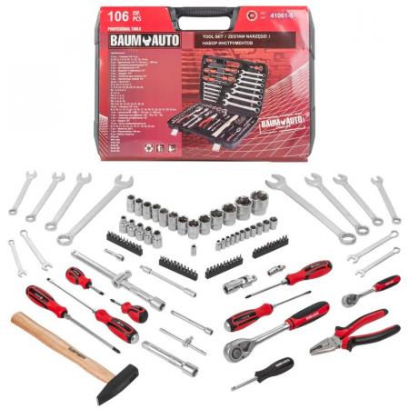 Набор инструментов 106пр. 1/4'' 1/2'' (6гр.)(5-32мм) BM-41061-5 - 1