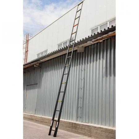 Лестница телескопическая алюм. бытовая 7.2м (16 ступ.) RF-UP720 - 1