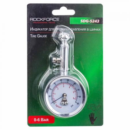 Индикатор для проверки давления в шинах (0-6 Bar) RF-SDG-5243 - 1