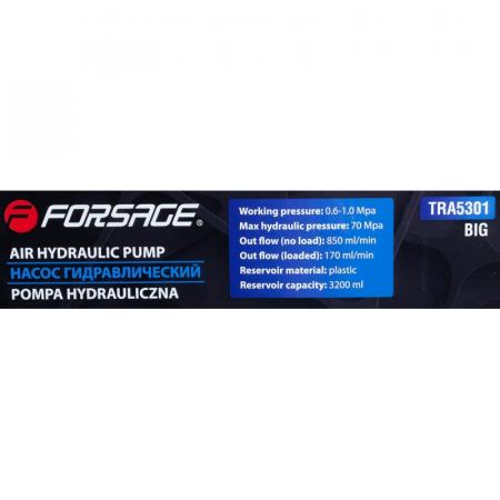 Насос пневмогидравлический ножной 3.2л F-TRA5301 BIG - 1
