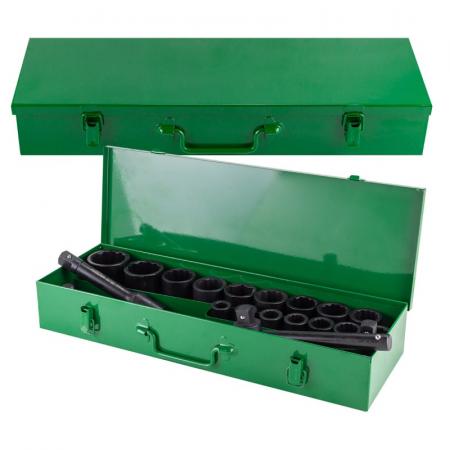 Набор инструментов ударных 21пр. 3/4" (12гр.) Forsland-6212-9MPB - 1