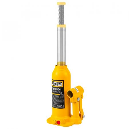 Домкрат бутылочный 3т с клапаном JCB-TH90304 - 1