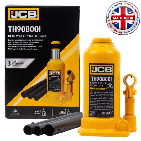Домкрат бутылочный 8т JCB-TH908001 - 1