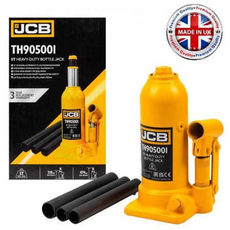 Домкрат бутылочный 5т JCB-TH905001 - 1