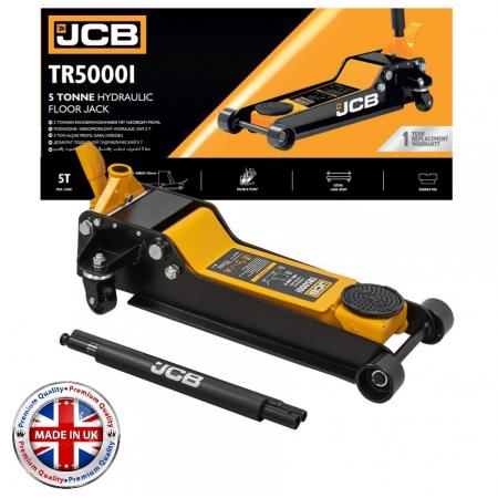 Домкрат подкатной  гидравлический 5т JCB-TR50001 - 1