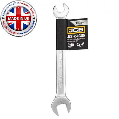 Ключ рожковый 8x10мм JCB-7540810 - 1