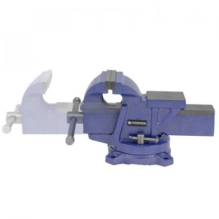 Тиски стальные поворотные с наковальней  4"-100мм F-6540604W - 1