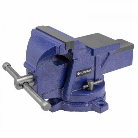 Тиски стальные поворотные с наковальней  4"-100мм F-6540604W - 1