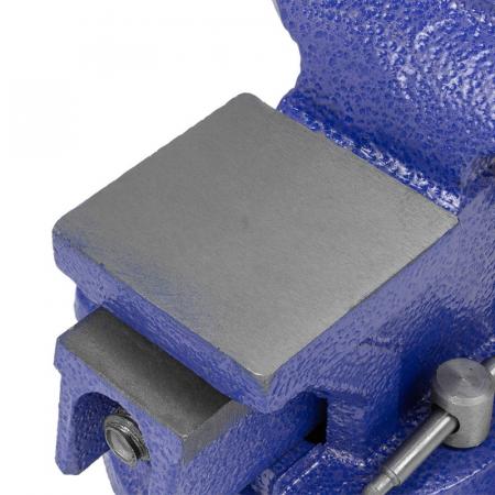 Тиски стальные поворотные с наковальней  4"-100мм RF-6540204W - 1