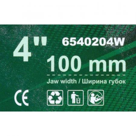 Тиски стальные поворотные с наковальней  4"-100мм RF-6540204W - 1