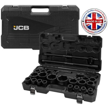 Набор инструментов ударных 26пр, 3/4", 1" (6гр.) JCB-68262-5MPB - 1