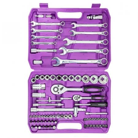 Набор инструментов 82пр. 1/4", 1/2" (6гр.) P4821-5 - 1