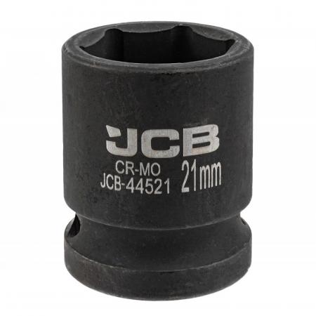 Головка ударная 1/2", 21мм (6гр.) JCB-44521 - 1