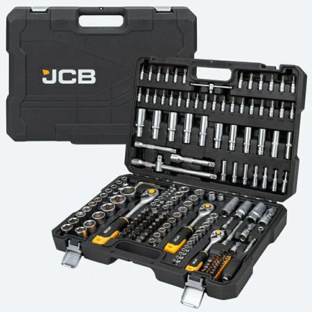Набор инструментов 179пр. 1/4" 3/8" 1/2" 6 pt JCB-41793-5 - 1