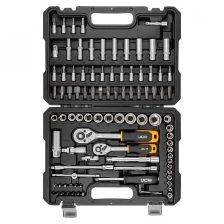 Набор инструментов 94 пр. 1/4", 3/8" (6гр) JCB-4941-5DS - 1