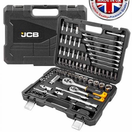 Набор инструментов 82пр. 1/4", 3/8" JCB-4821-5DS - 1