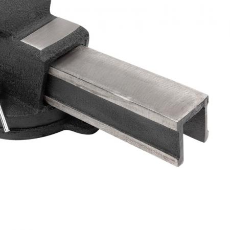 Тиски стальные поворотные с наковальней 6" (150мм) FK-6540306 - 1