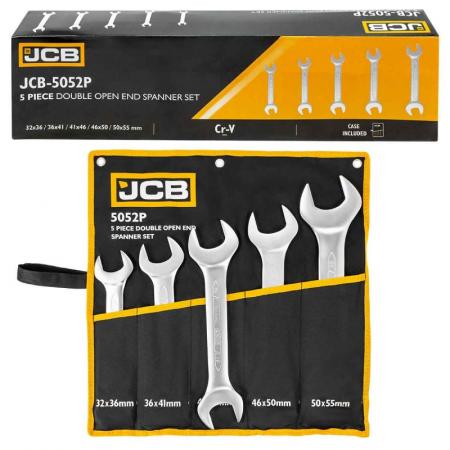 Набор ключей рожковых 5пр. JCB-5052P - 1