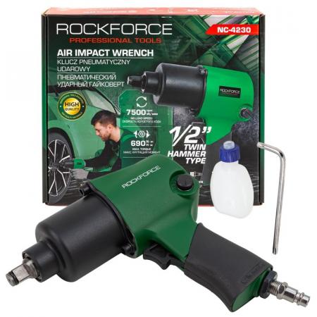 Гайковерт пневматический ударный 1/2" (690Нм) RF-NC-4230 - 1