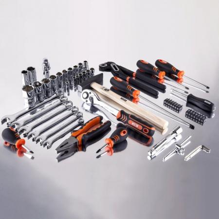 Набор инструментов 56пр. 1/4", 1/2" FK-WT056 - 1