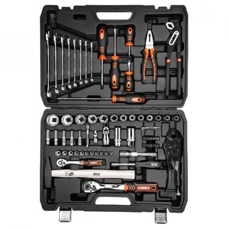 Набор инструментов 72пр. 1/4", 1/2" FK-WT072 - 1