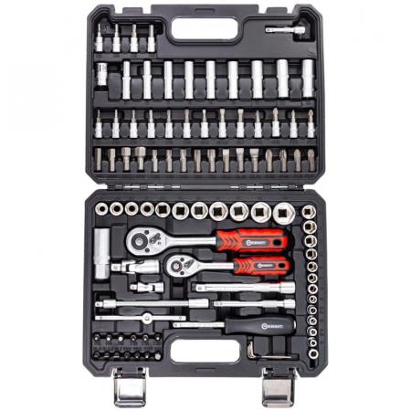 Набор инструментов 94пр. 1/4", 3/8" (6гр.) FK-4941-8 - 1